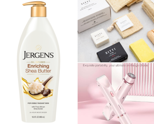 BODY CARE for the baddies who care💅🏾 cover photo collage