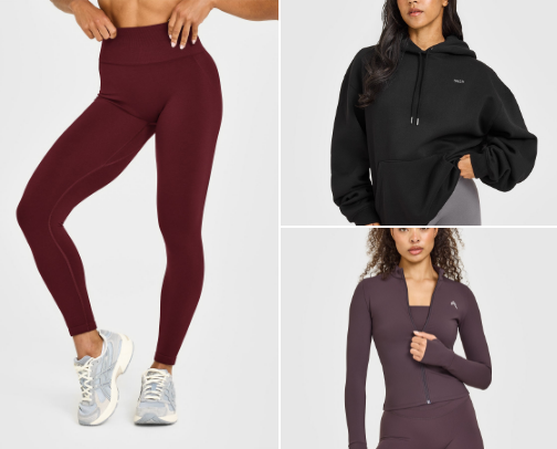 Gym fits cover photo collage
