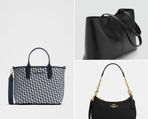 Bag collection cover photo collage