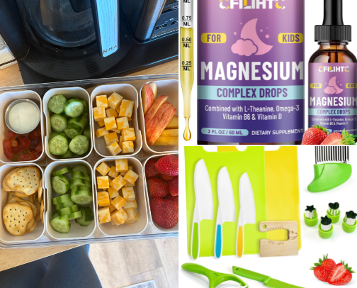 Mom Hack Products cover photo collage