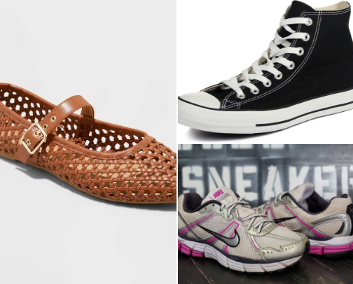 Shoes cover photo collage