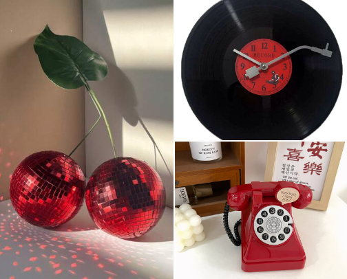 cute decore to spice up your room - 🍒🖤 cover photo collage
