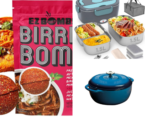Cook at home items cover photo collage