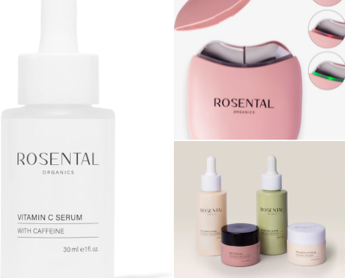 Skincare tested and tried before listing cover photo collage
