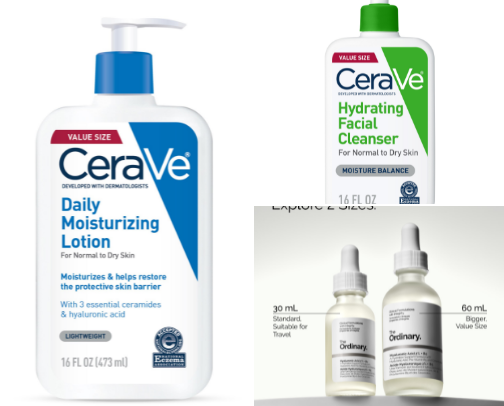 skincare on a budget (that actually works!!!) cover photo collage