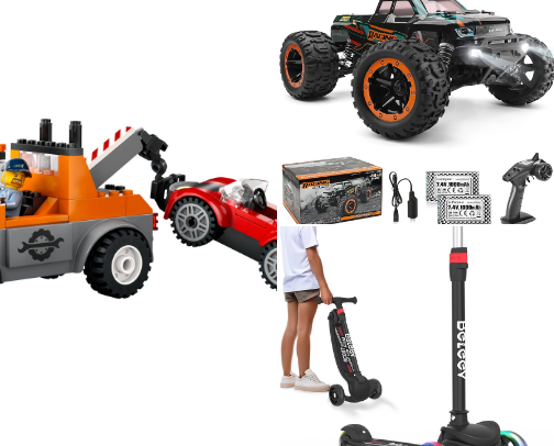 Christmas Gift Ideas - 4 Year Old Boy 🏁 cover photo collage