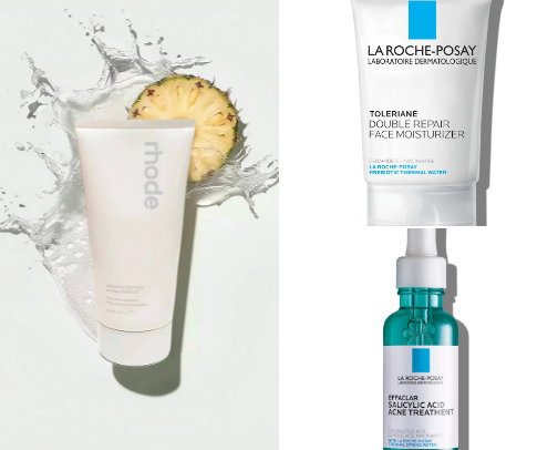 gentle skincare cover photo collage