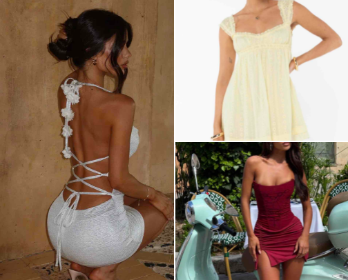 The IT GIRL dresses! cover photo collage
