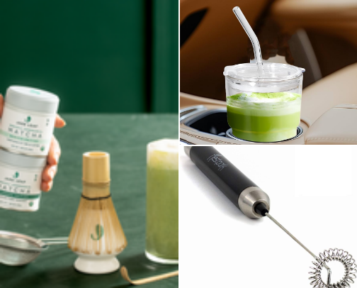 Everything Matcha🍵 cover photo collage