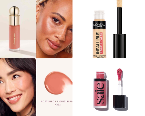 makeup favs cover photo collage