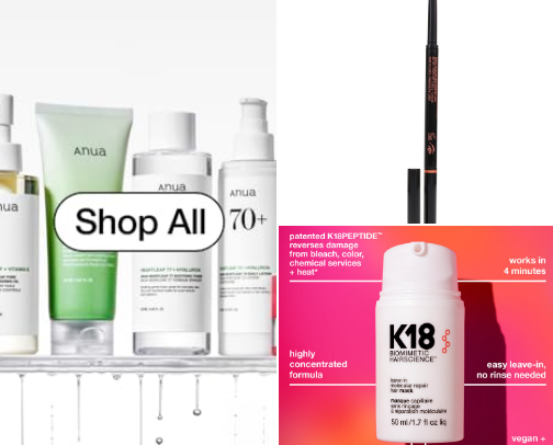 My favorite beauty recs cover photo collage