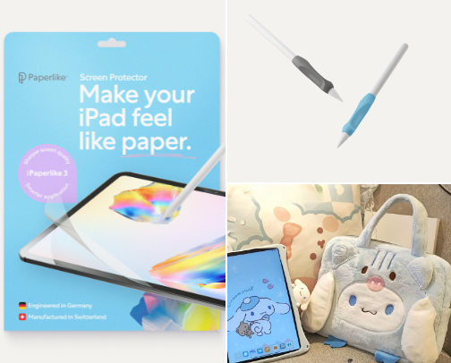 My Favourite iPad Accessories 🤭✨ cover photo collage