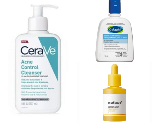 Affordable skincare that actually works for acne & dark spots (under $20) cover photo collage