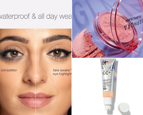 My day to day beauty routine cover photo collage