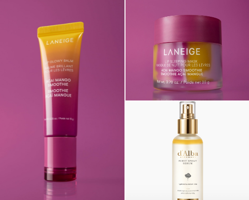 18 Best Beauty Products for Glowing Skin | My Favorite Skincare, Makeup & Lip Care ✨💋👀🧴👝 cover photo collage