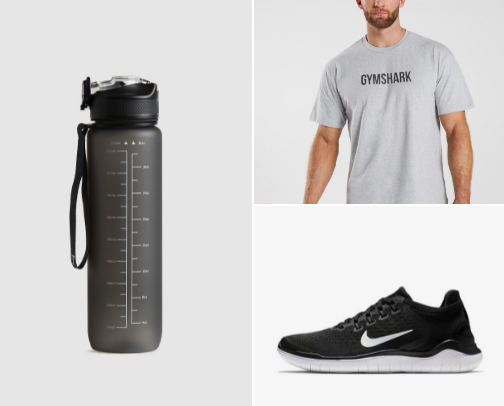 Gym Bag Loadout cover photo collage