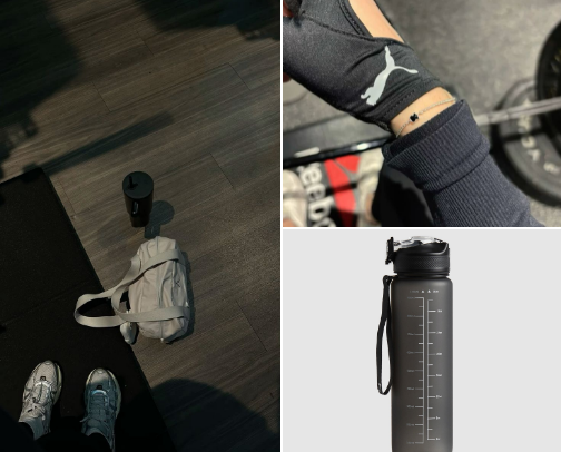 Gym Bag Loadout cover photo collage