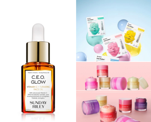 My favorite beauty recs cover photo collage