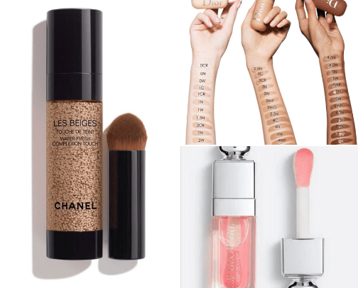 high end cosmetics must haves cover photo collage
