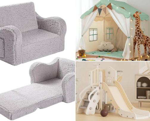 Grandkids Playroom Decor cover photo collage