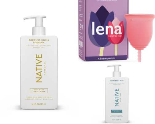 Personal care cover photo collage