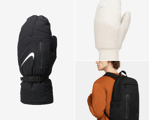Nike Winter Accessories Collection cover photo collage