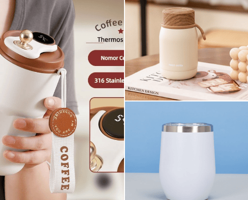 Drinkware Aesthetic cover photo collage