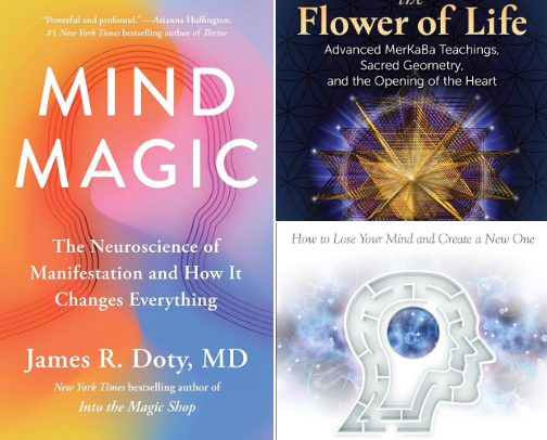 Quantum Leap Reads For Alignment & Expansion cover photo collage