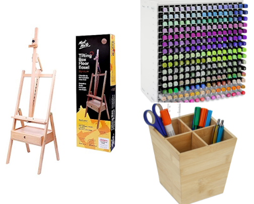 my best supplies & tools for my small ART business cover photo collage