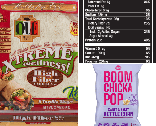 Diet Cheat Code Snacks cover photo collage