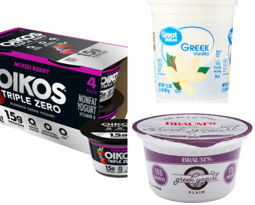 Quick, Easy & Delicious Yogurt Snack for yourself or kids! ☺️ you can even use these ingredients to make it into a parfait & Ooh Mann those are yummy! 😋 cover photo collage