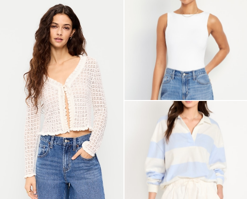 Old Navy - Spring Collection Finds cover photo collage