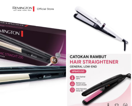 Recommended hair tools for various hairstyles cover photo collage