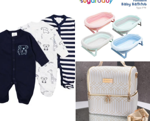 Newborn Baby Essentials for New Mom cover photo collage