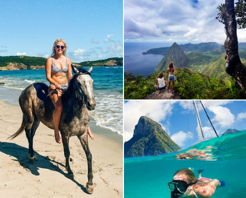 Discover St. Lucia: A Perfect Blend of Natural Beauty, Rich Culture, and Luxury Experiences cover photo collage