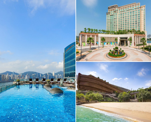 BEST HONG KONG RESORTS cover photo collage