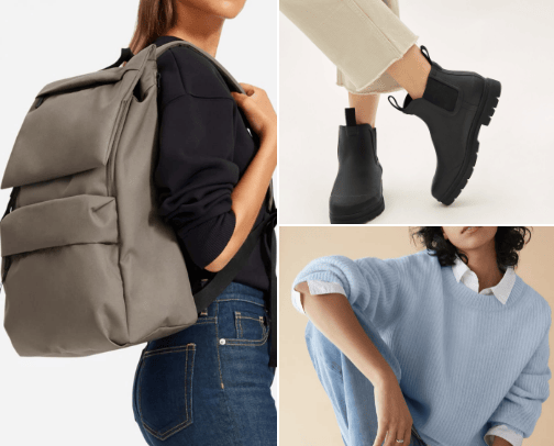 Everlane cover photo collage