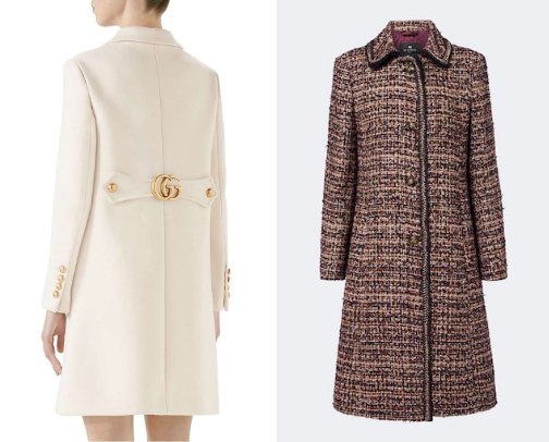 High-End Tailored Wool Coats: Luxury Gucci, Valentino & Runway Outerwear cover photo collage