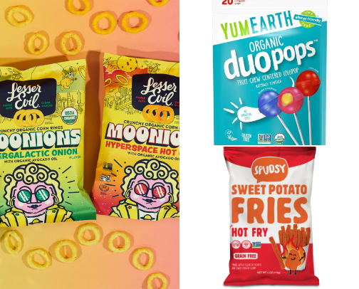 My Vegan Baby's Favorite Snacks & Healthy Candy cover photo collage