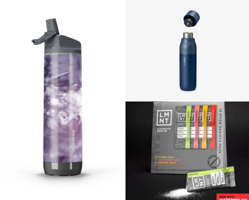 Next-Level Hydration: Smart Bottles & Clean Electrolytes for 2025 cover photo collage