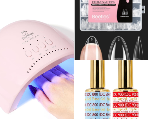 AT HOME NAILS MUST HAVES😌💅 cover photo collage