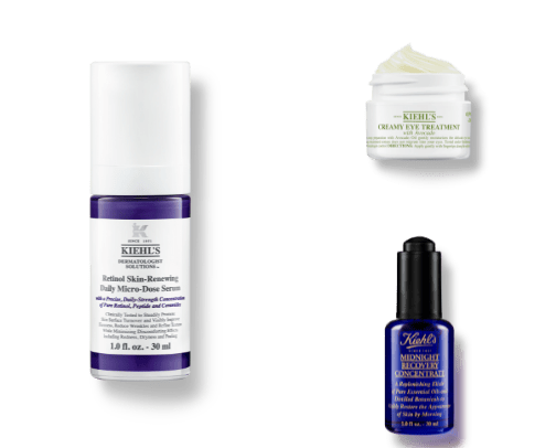 Best of Kiehl's cosmetic cover photo collage