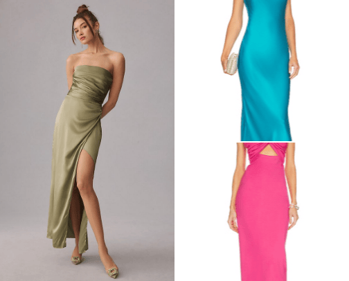 wedding/formal dresses cover photo collage