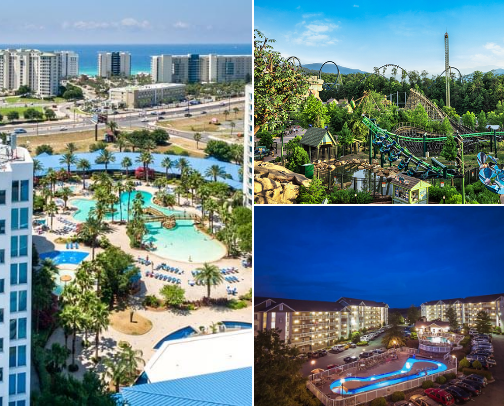 Travel Favorites and Places to Stay cover photo collage