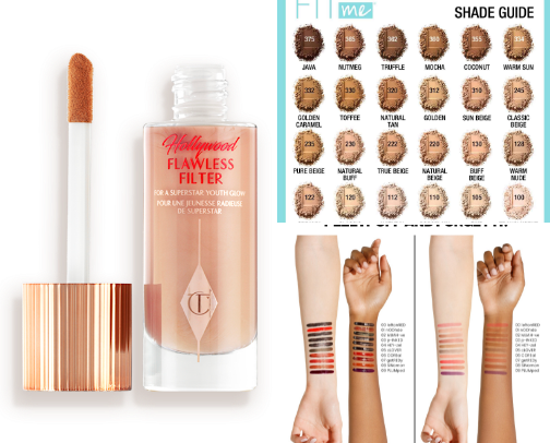Makeup recs cover photo collage