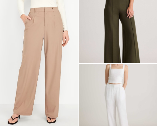 10 Must-Have Trouser Colors cover photo collage