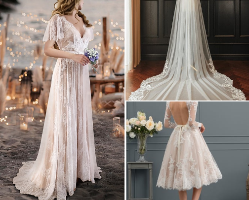 From ‘Love Story’ to End Zone Glory: 20 Wedding Must-Haves Inspired by Taylor & Travis cover photo collage