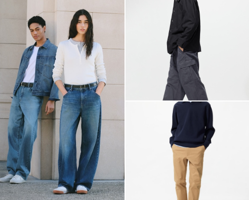 Lowkey Fits, Highkey Fire—UNIQLO cover photo collage
