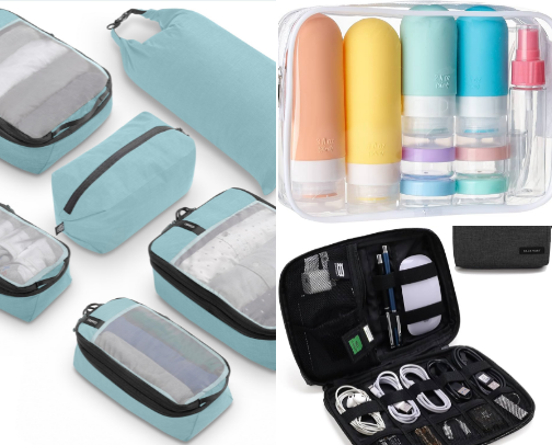 My Must-Have Travel Essentials – Smart Packing & Hacks! cover photo collage