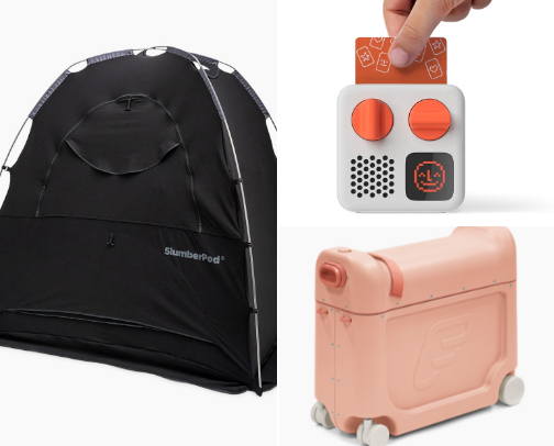 The Toddler Travel Survival Guide cover photo collage